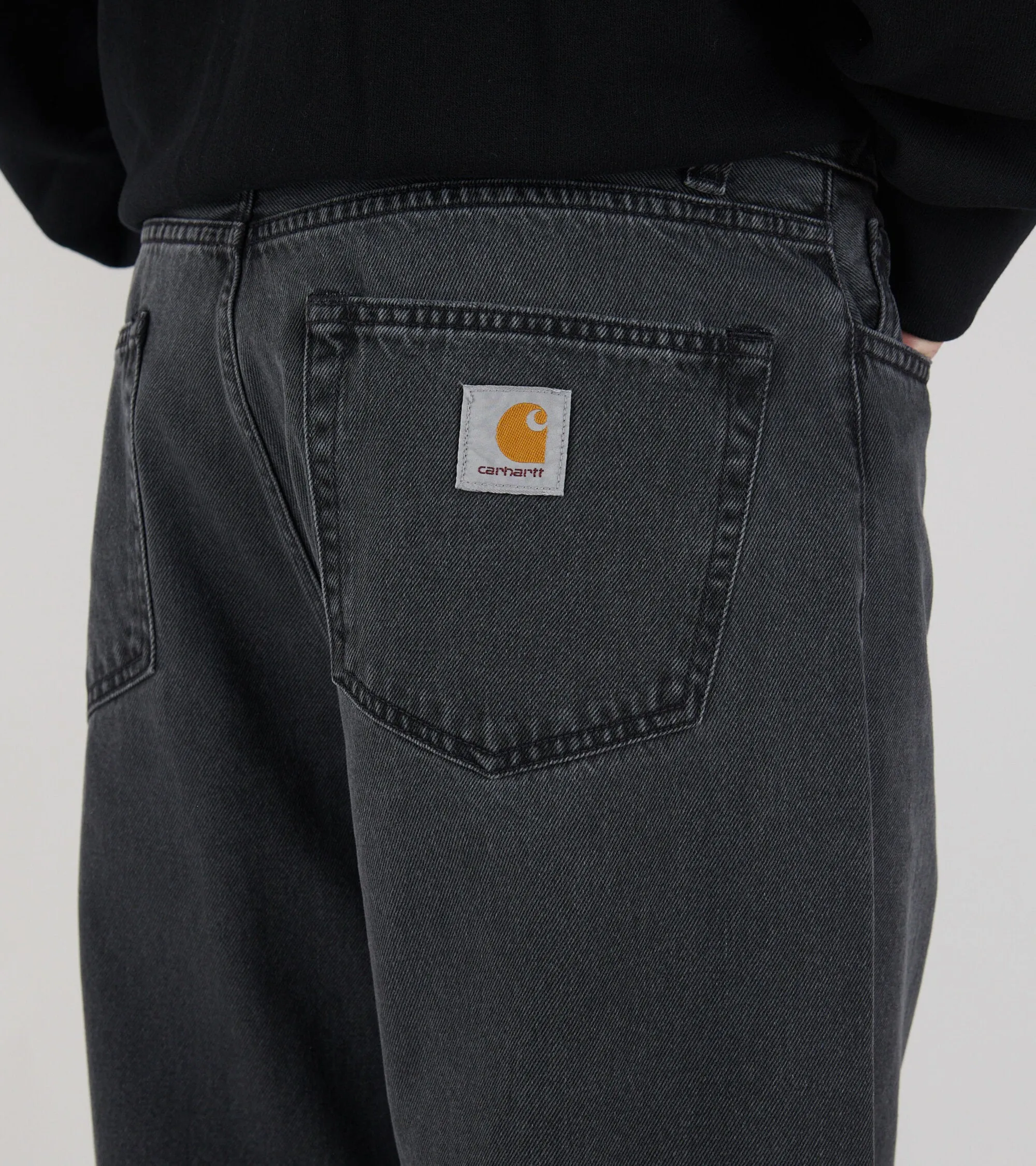 Landon Pant Black Heavy Stone Wash