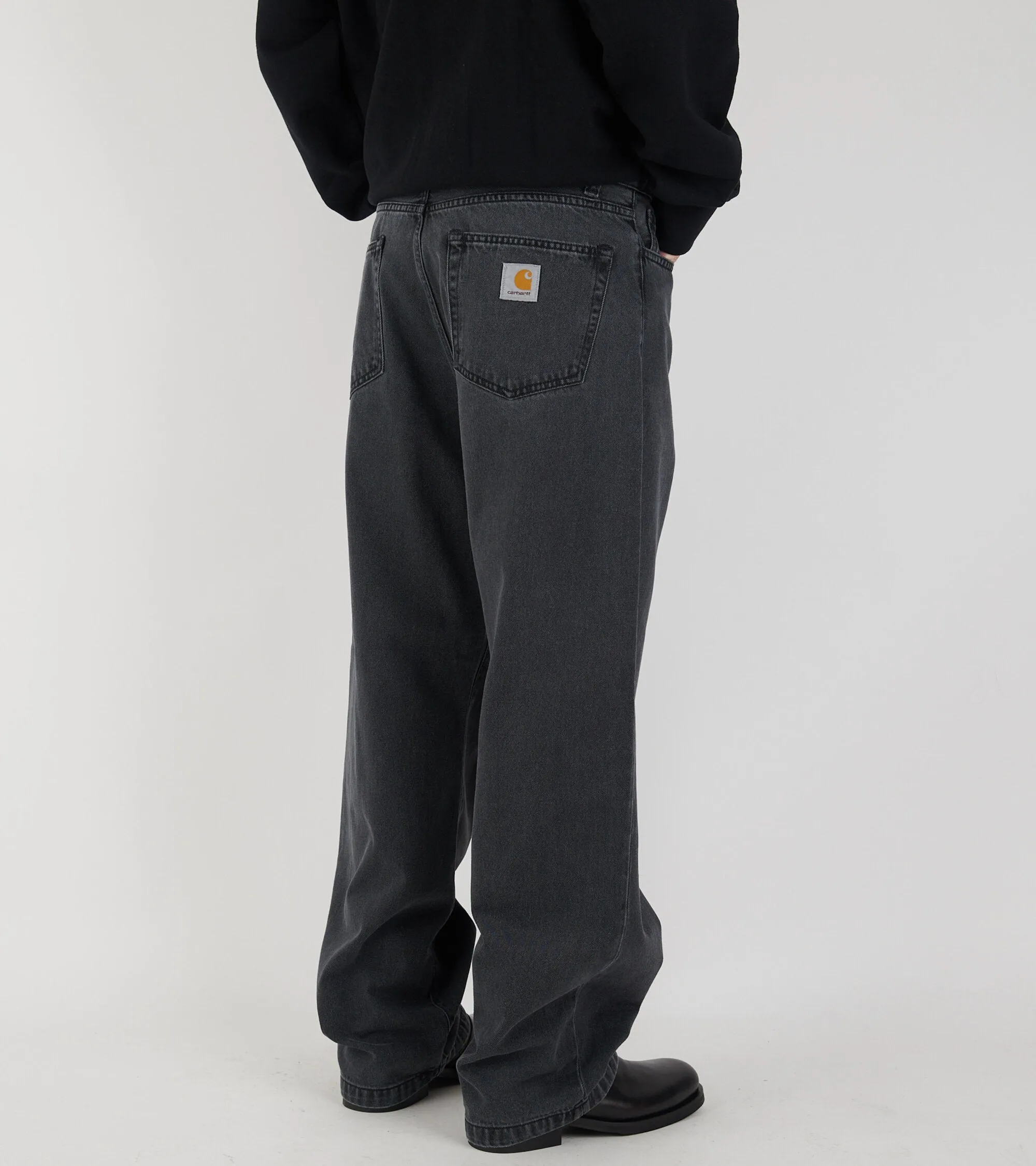 Landon Pant Black Heavy Stone Wash