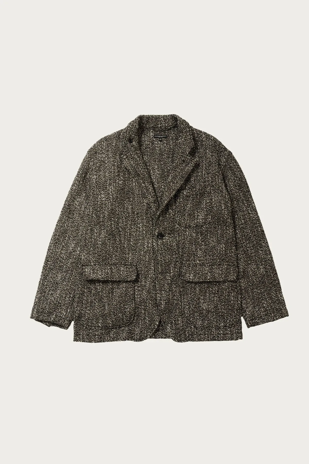 Loiter Jacket - Brown/Black Wool Homespun