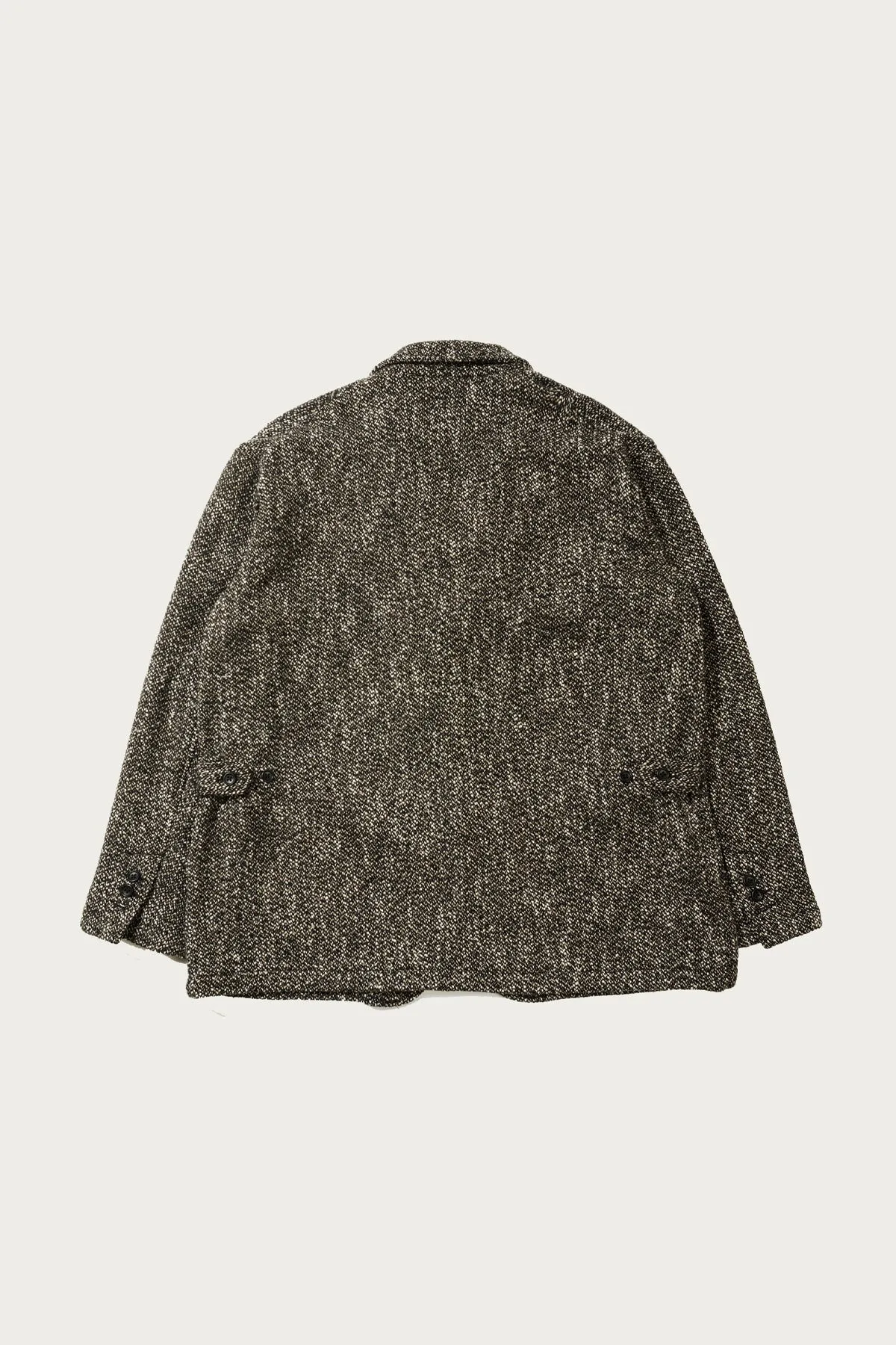 Loiter Jacket - Brown/Black Wool Homespun