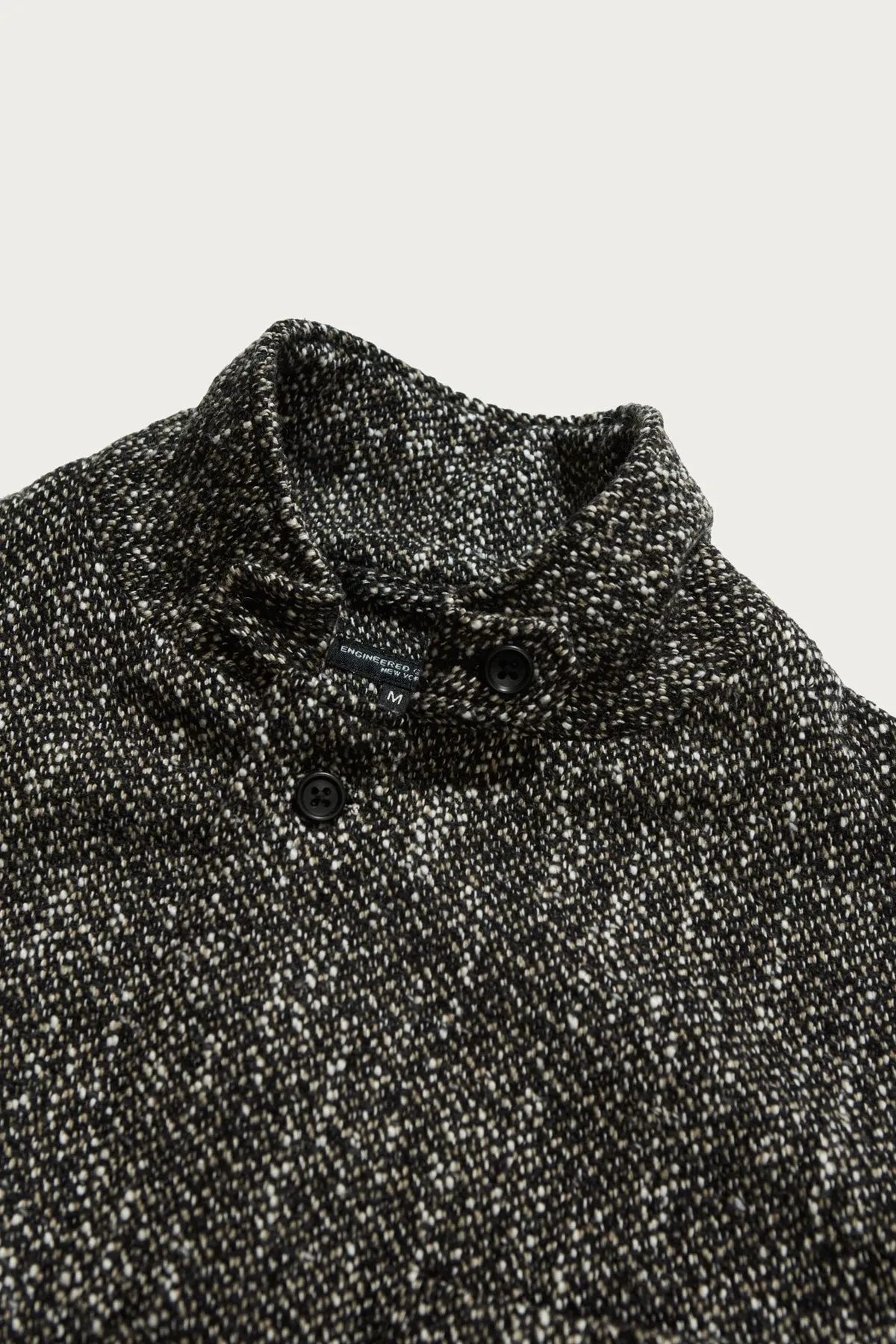 Loiter Jacket - Brown/Black Wool Homespun