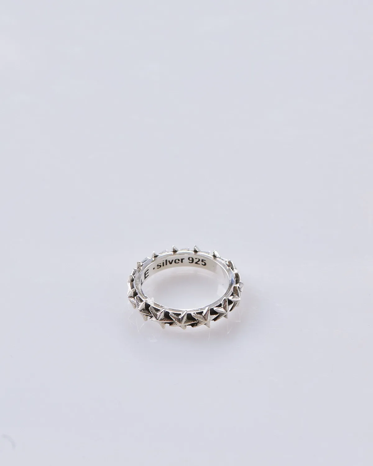 Maple Star Band Ring Silver 925