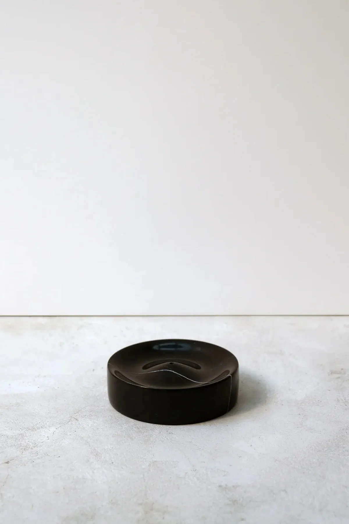Marble Incense Holder - Black Marquina Marble