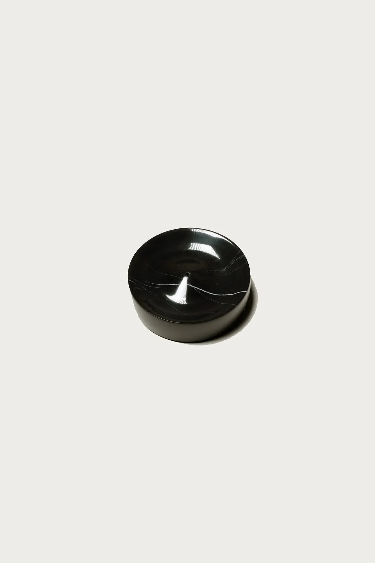 Marble Incense Holder - Black Marquina Marble