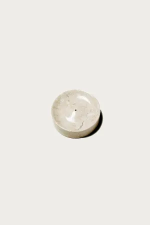 Marble Incense Holder - Cream Marble