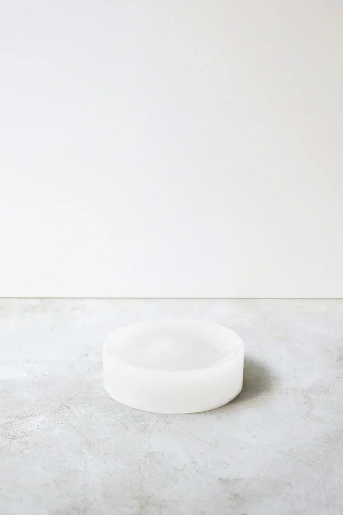 Marble Incense Holder - White Onyx