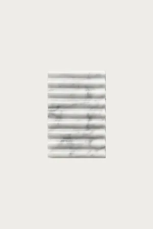 Marble Soap Dish - Carrara Marble