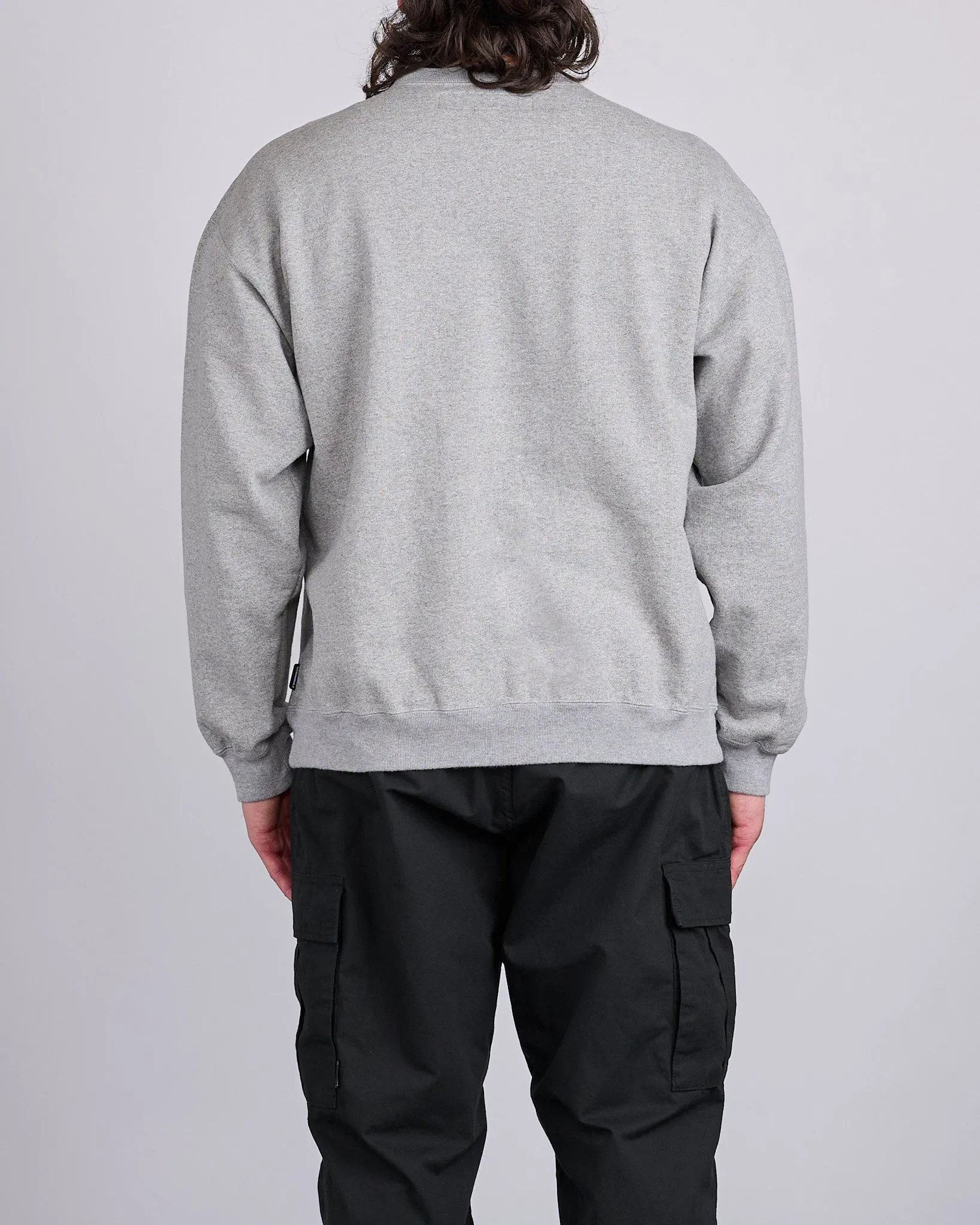 Neighborhood Solid Crewneck Sweat Shirt Gray