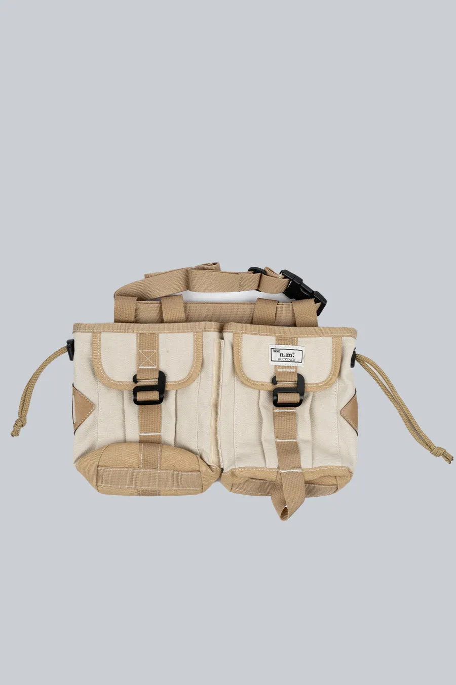 NICOLE MCLAUGHLIN X VANS CHALK BAG OATMEAL