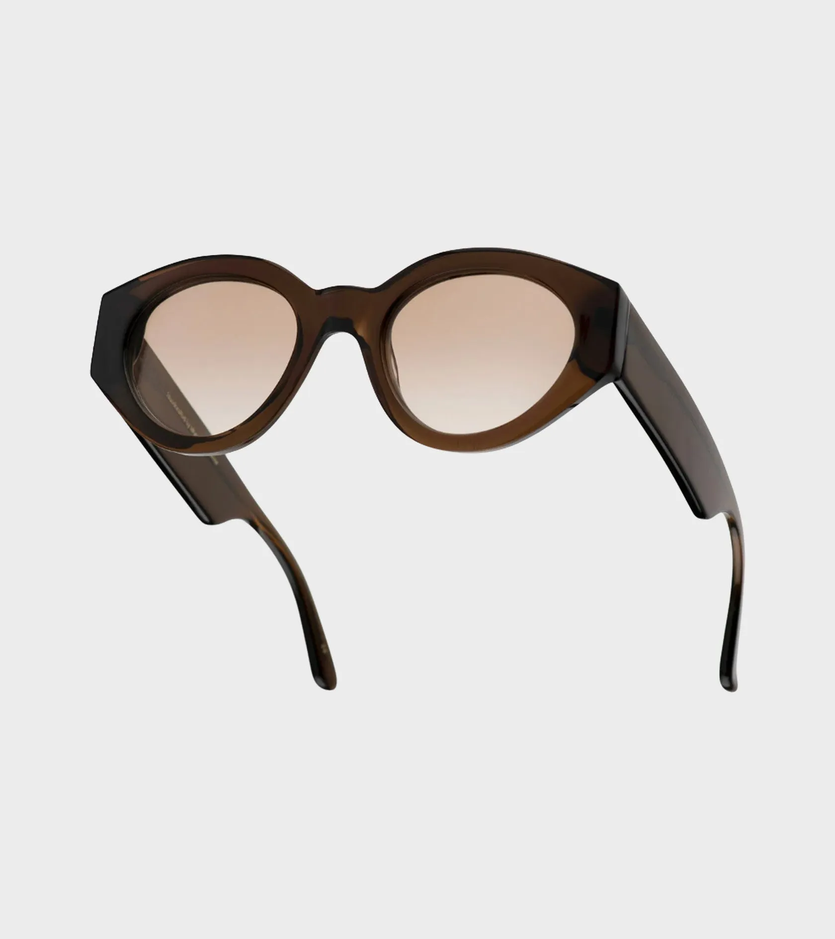 Polly Cola Brown Gradient Lens