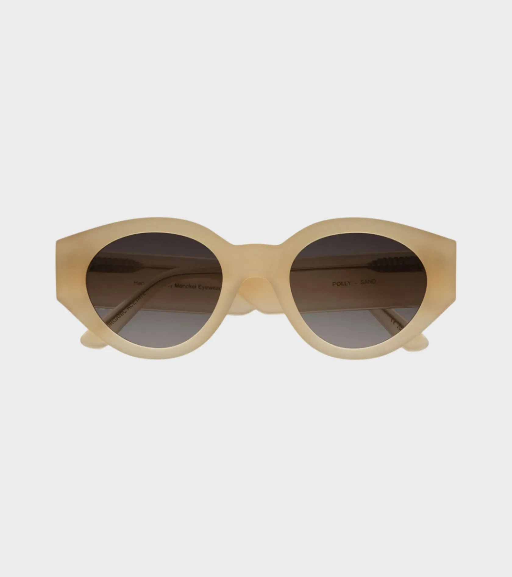 Polly Sand Grey Gradient Lens