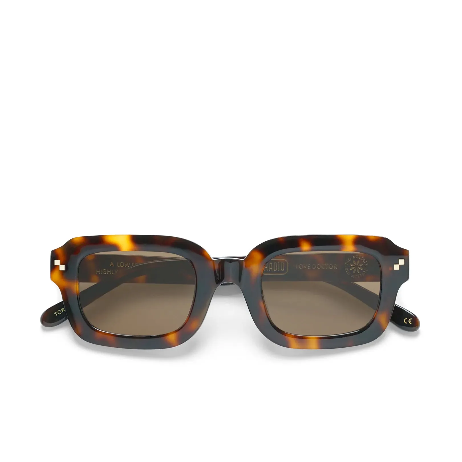 Radio The Love Doctor Polished Tortoise/Brown