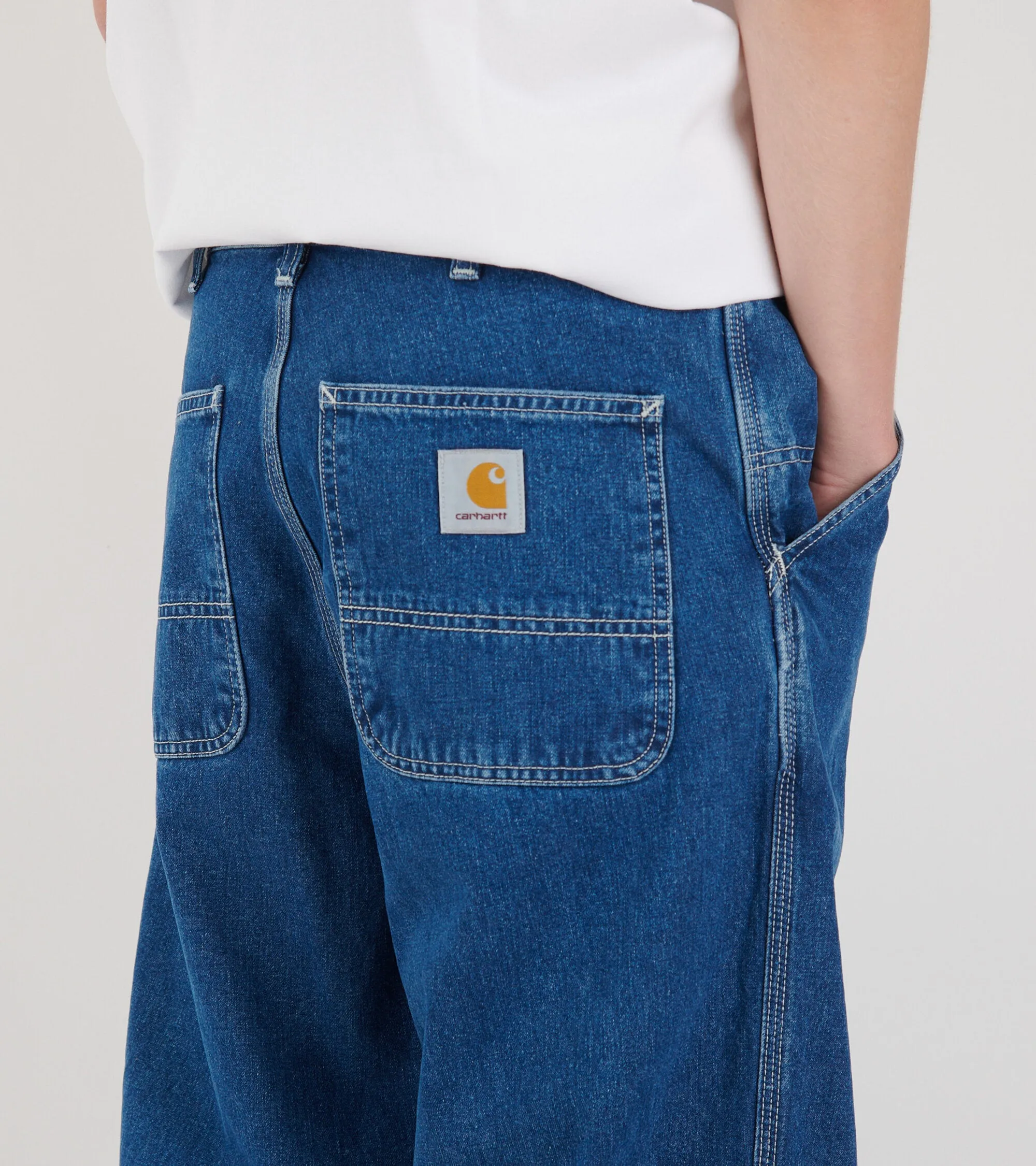 Simple Pant Blue Stone Washed