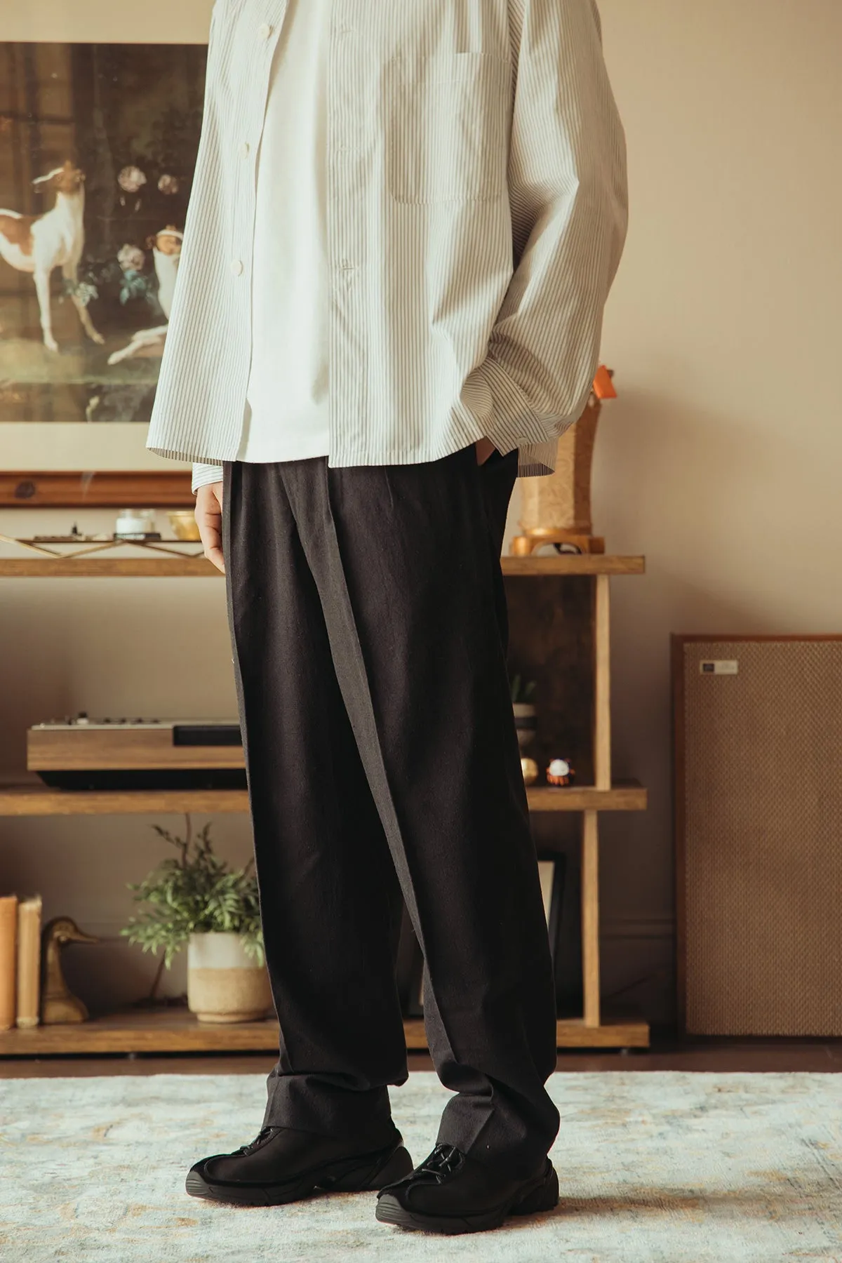 Slack Trousers - Midnight
