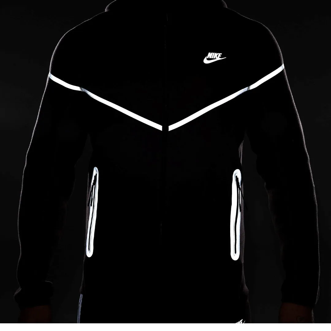 SPORTSWEAR TECH FLEECE FULL ZIP-JACKET BAROQUE BROWN/BEMIS SILVER