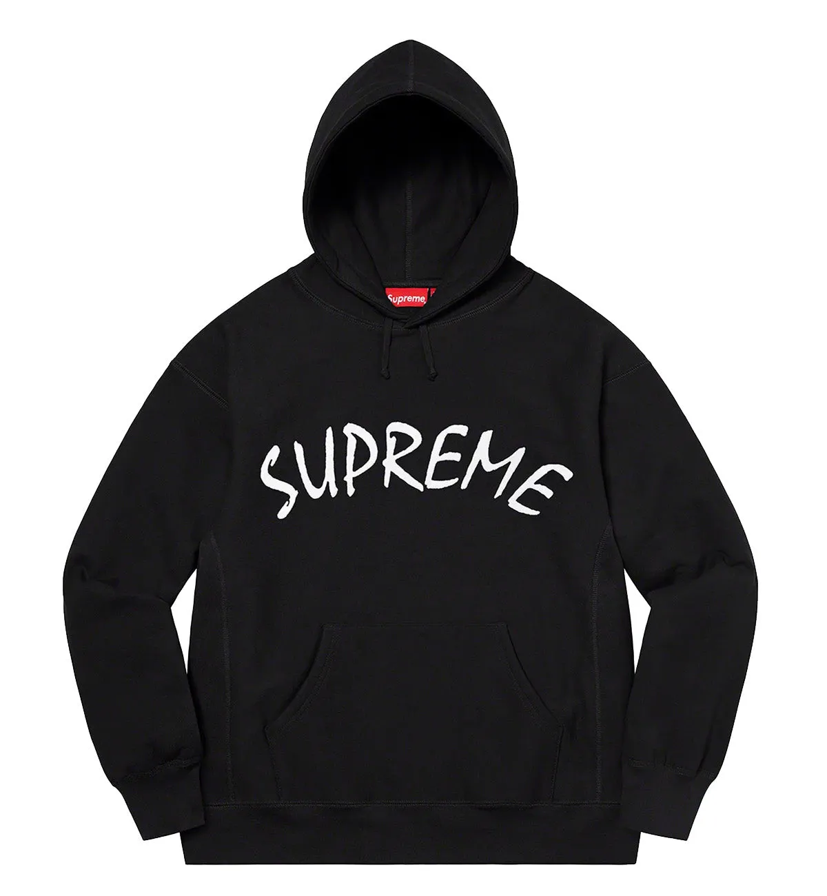 Supreme SS21 Arc Big Logo Hoodie (Black)
