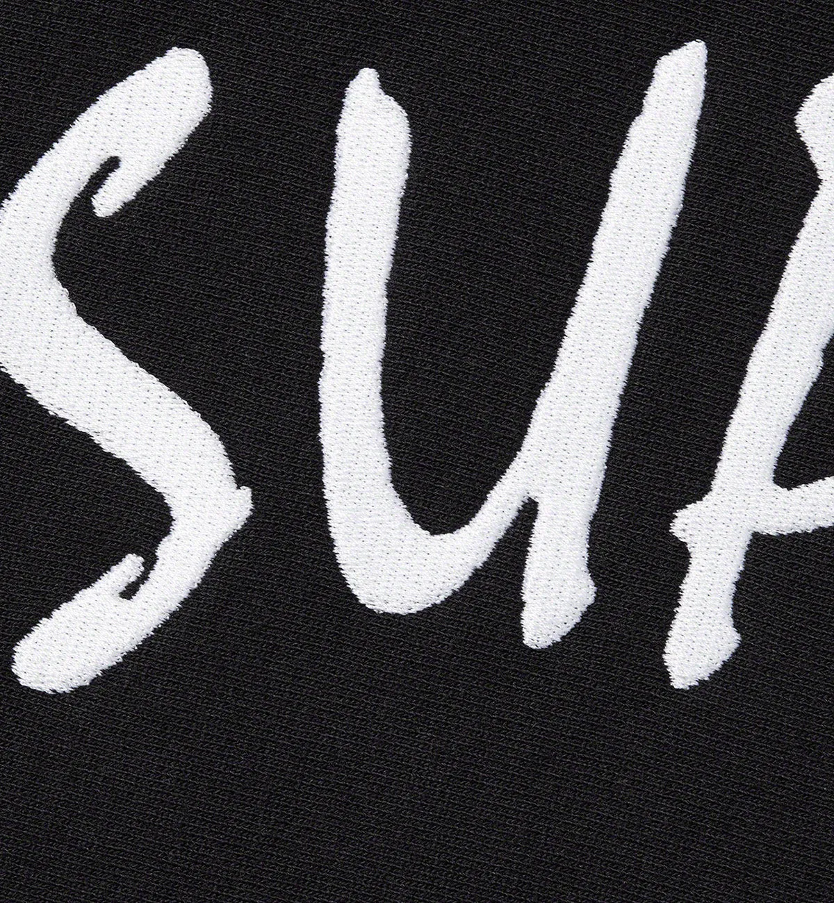 Supreme SS21 Arc Big Logo Hoodie (Black)