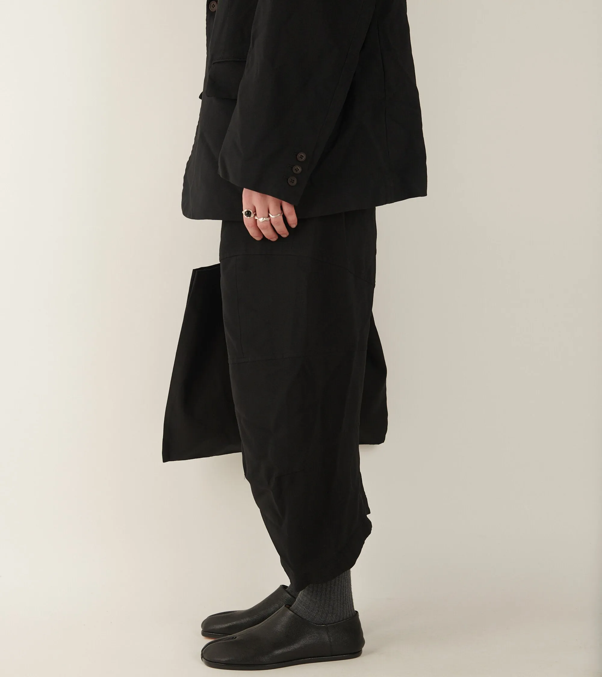 Tabi Slippers Black