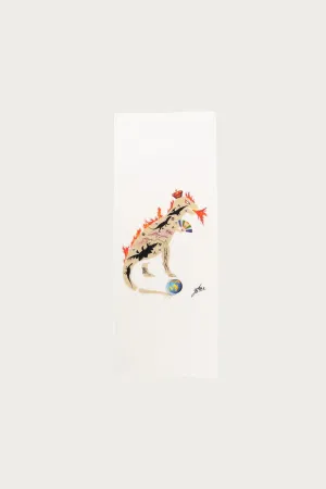 Tadanori Yokoo Hand Towel - Dinosaur