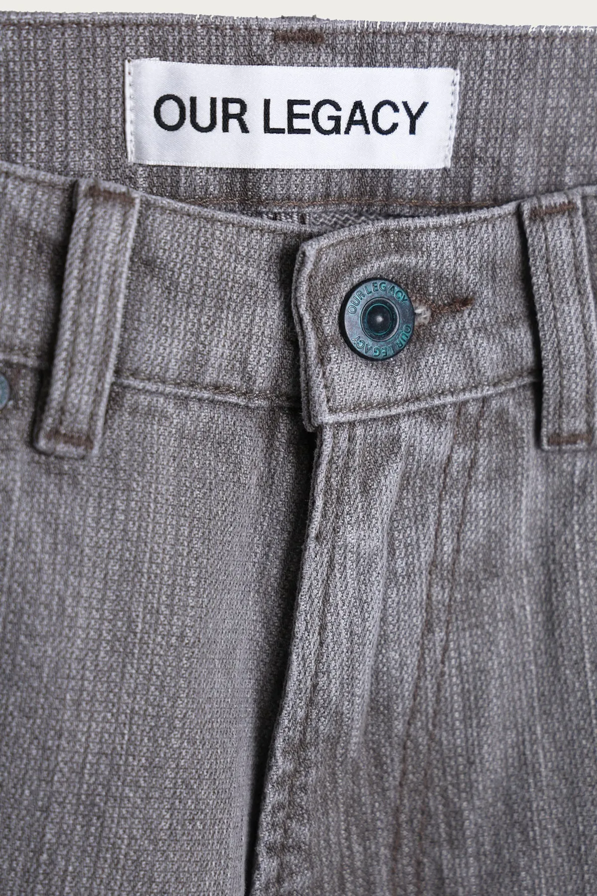 Third Cut - Concrete Chain Twill