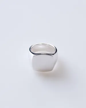 Tom Wood Cushion Ring (M) Polished Silver 925
