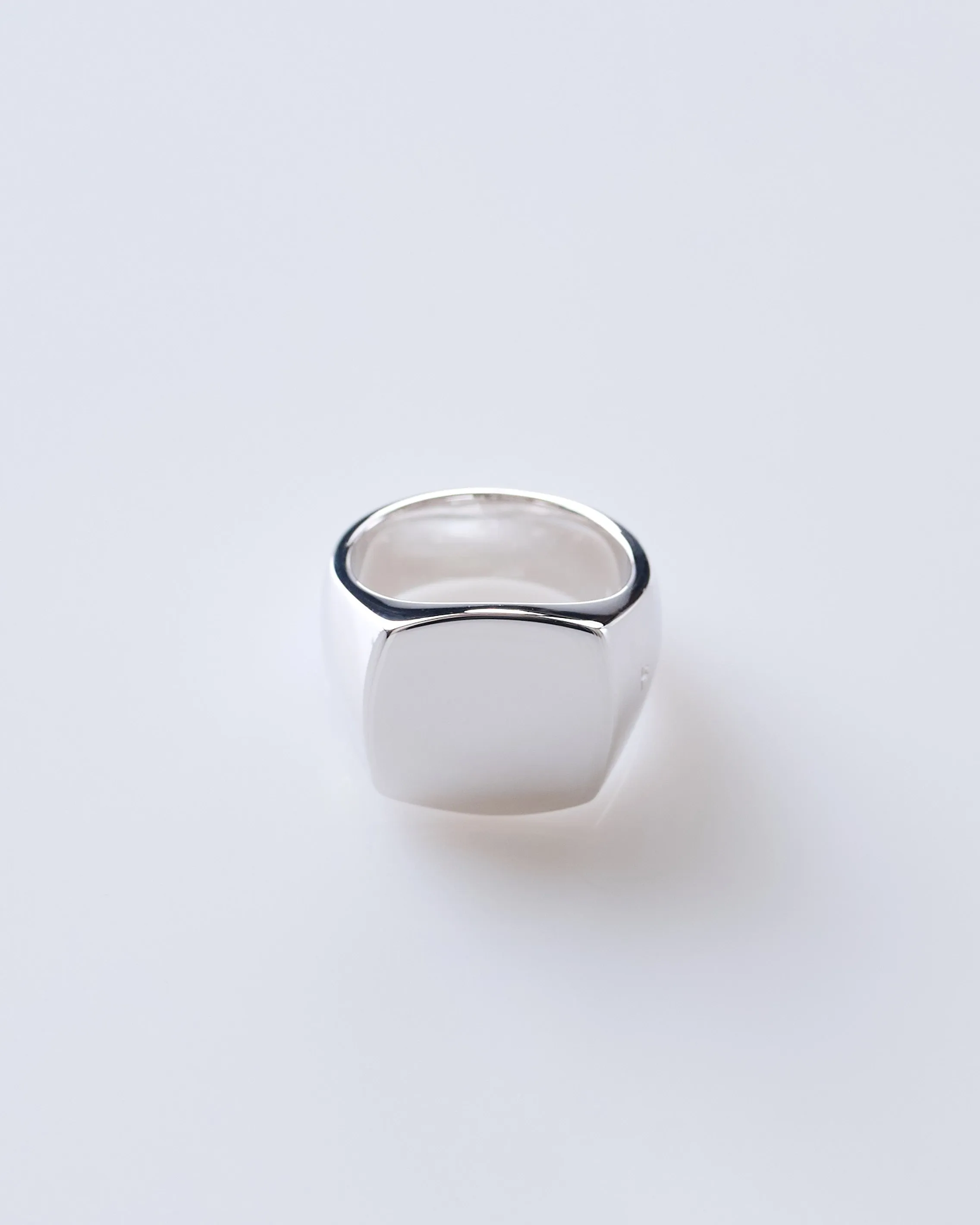 Tom Wood Cushion Ring (M) Polished Silver 925