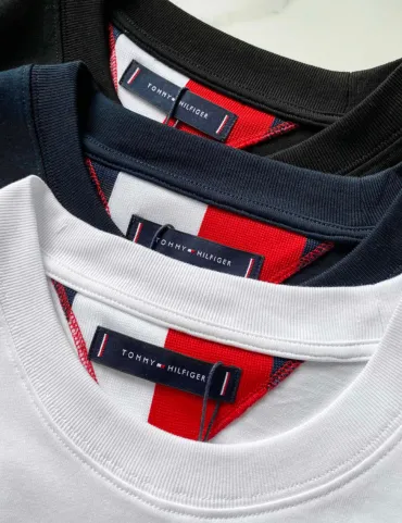 Tommy Hilfiger Jeans Logo T-shirt SS23 (Grey)