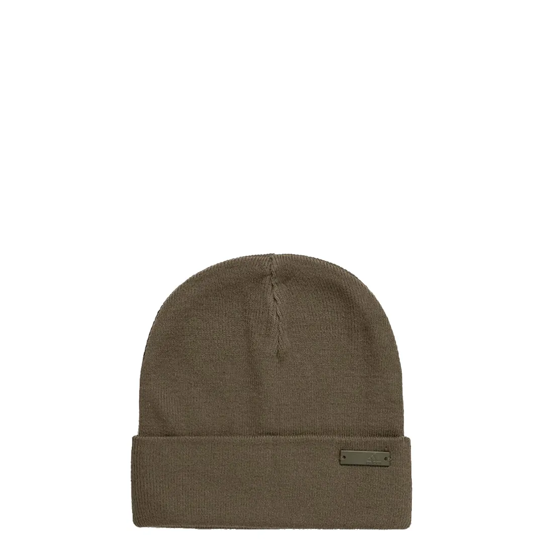 TONAL METAL BEANIE OLIVE