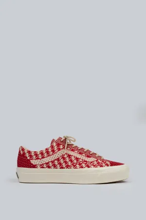 VANS OLD SKOOL 36 LX ENGINEERED KNIT CHILI PEPPER DOVE