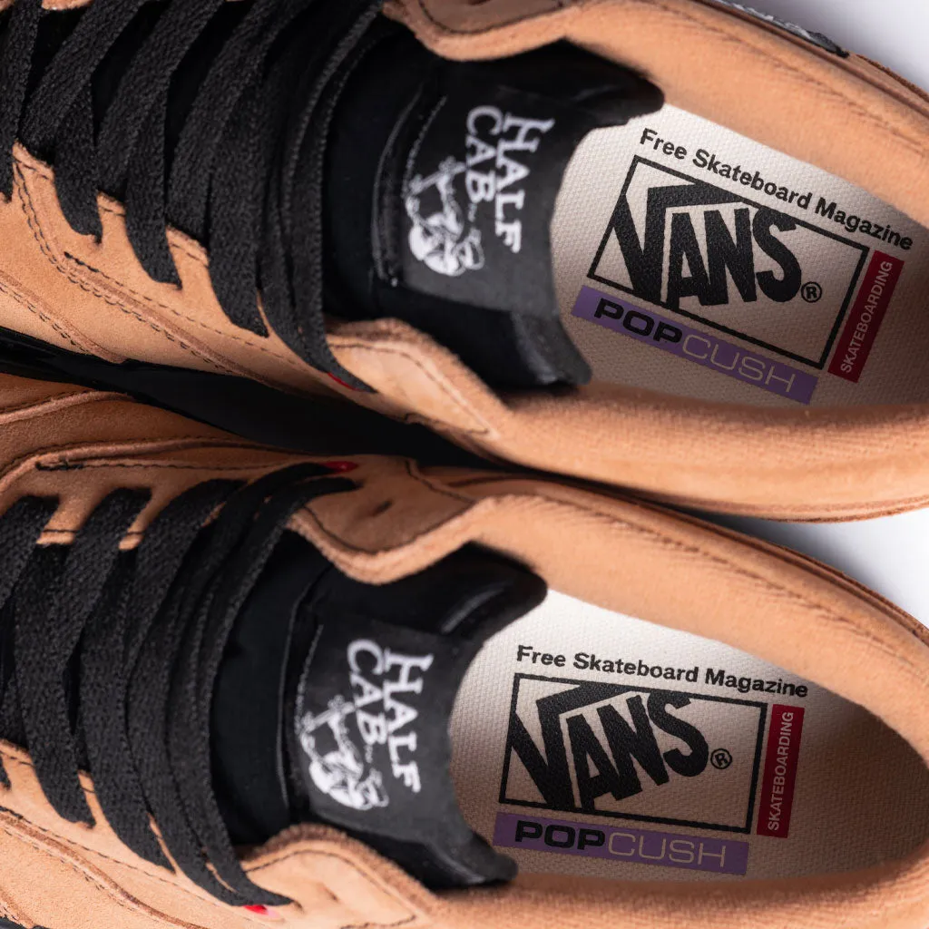 Vans x Free Skate Mag Half Cab // Camel/Black