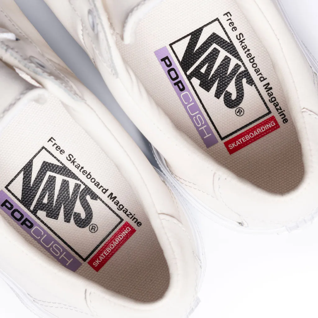 Vans x Free Skate Mag Skate Sid // Marshmallow/White