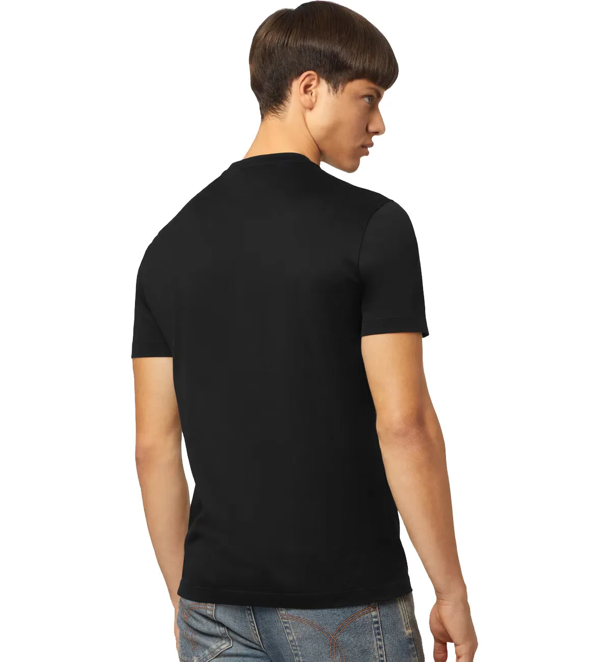 Versace Crystal Medusa T-Shirt (Black)