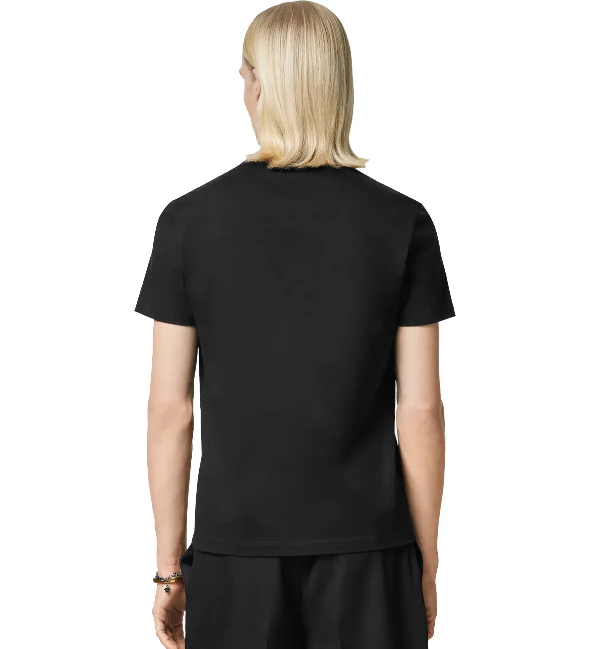 Versace Embroidered Medusa Coupe Blason T-Shirt (Black)
