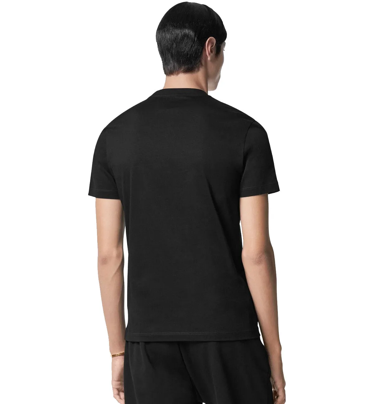 Versace Embroidered Medusa Vine T-Shirt (Black)