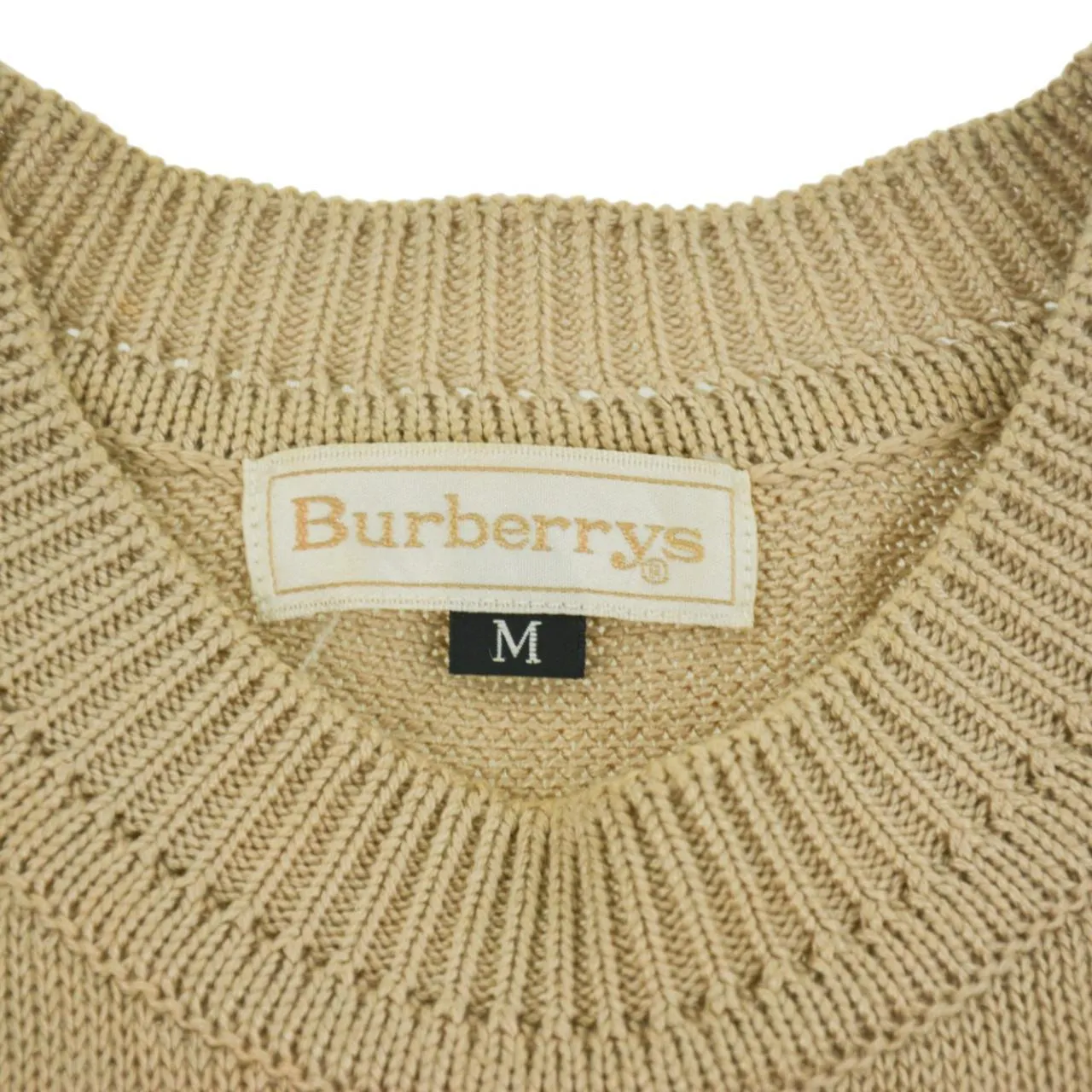 Vintage Burberrys Knitted Jumper Woman's Size M