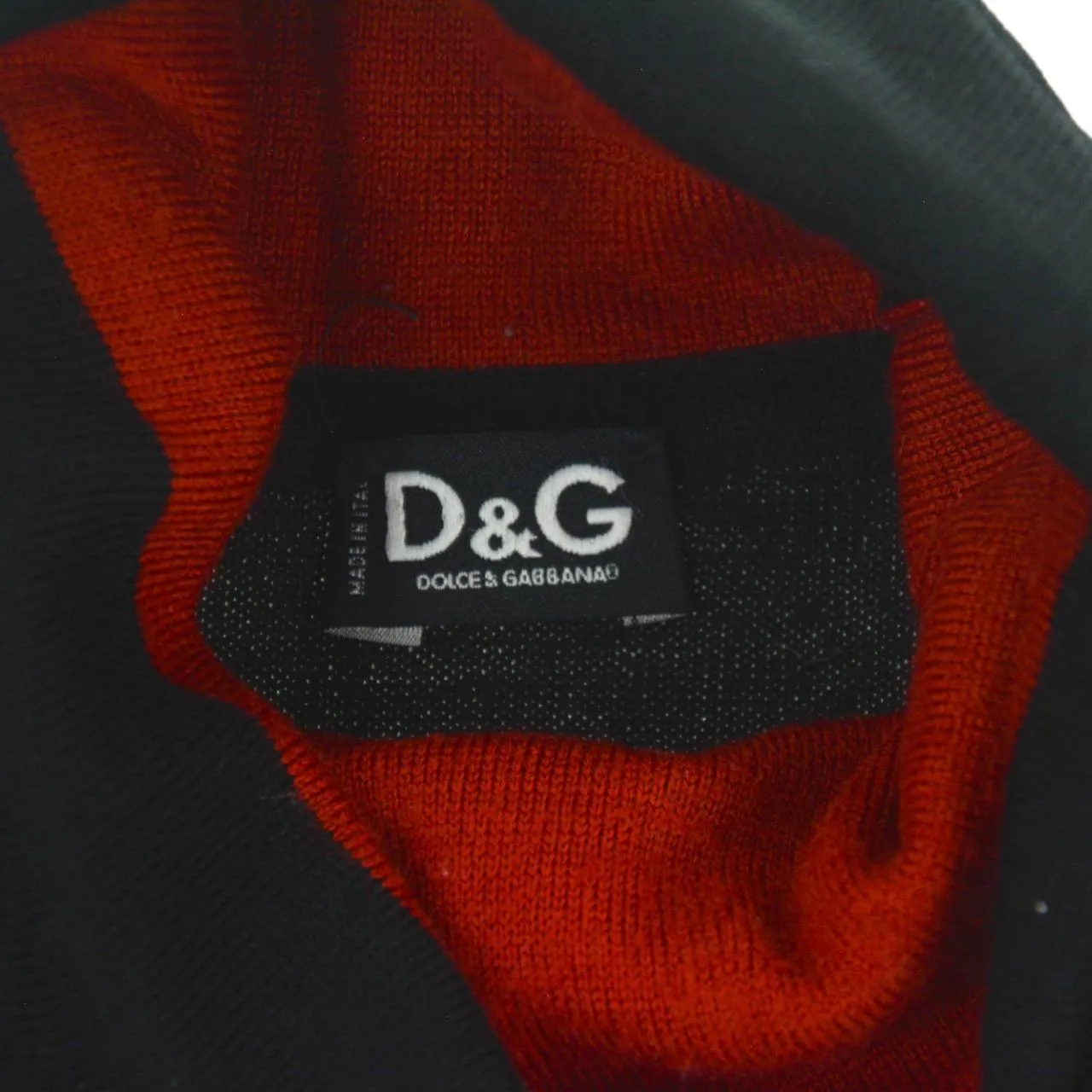 Vintage Dolce and Gabbana Knitted Turtle Neck Jumper Woman's Size S