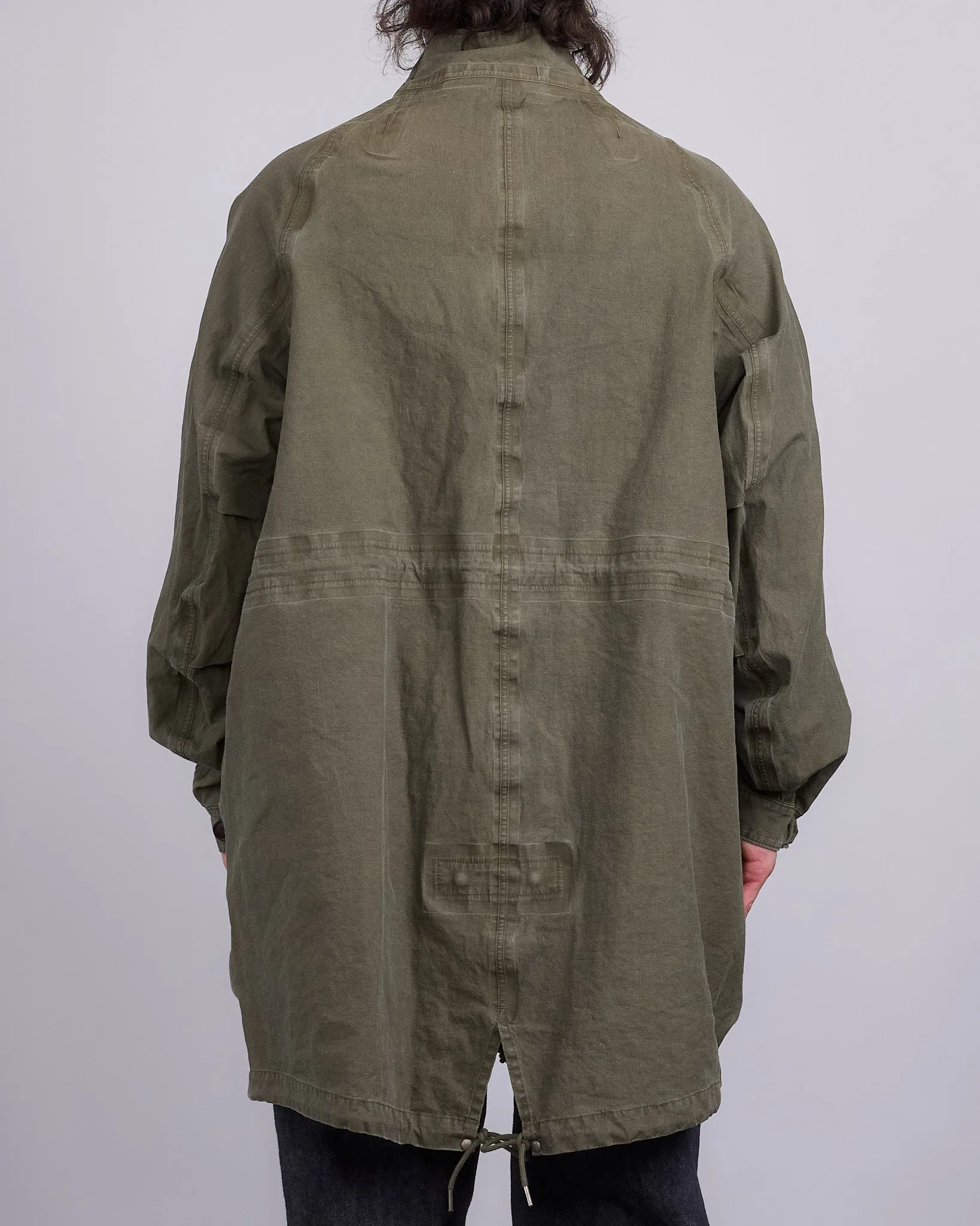 visvim Six-Five Parka 3L DMGD Olive