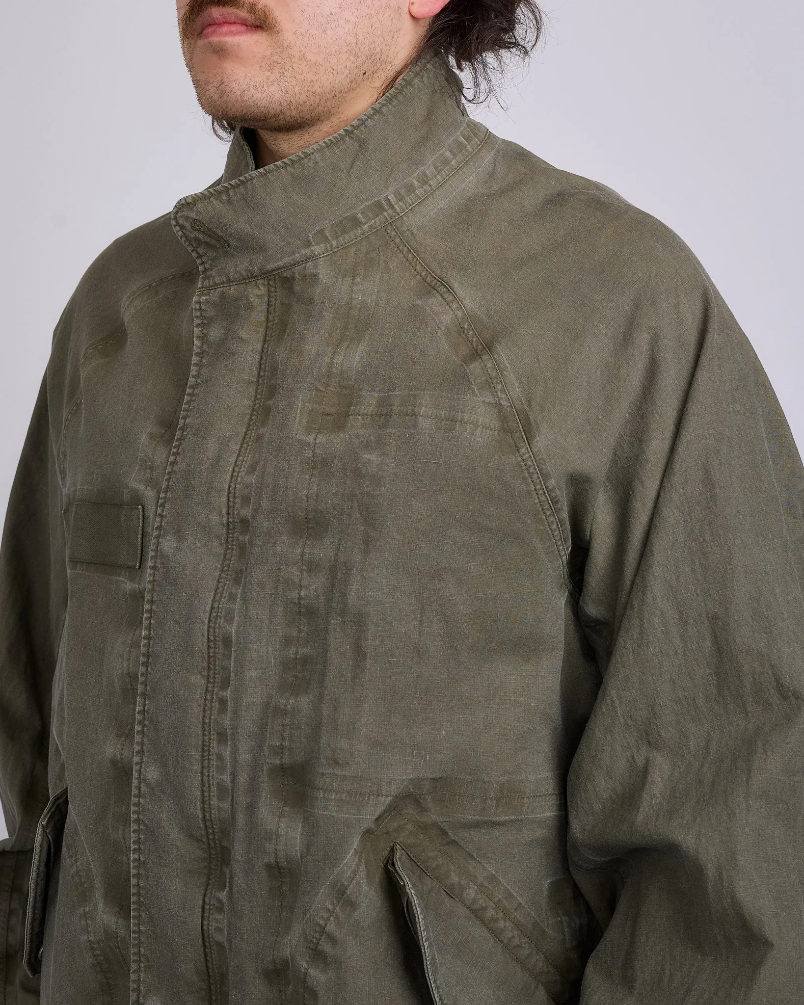 visvim Six-Five Parka 3L DMGD Olive