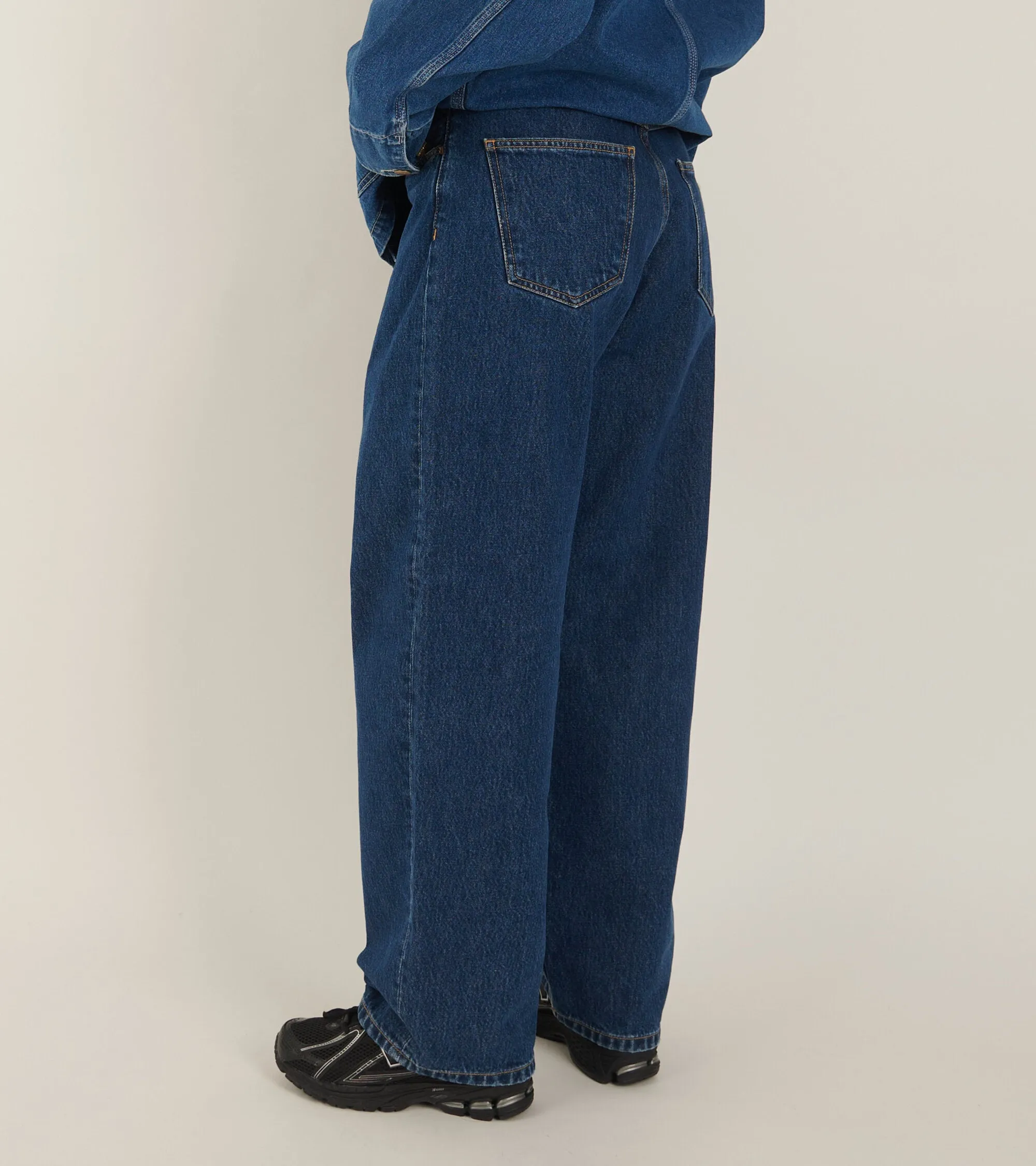 W Brandon Pant Stone Washed Blue