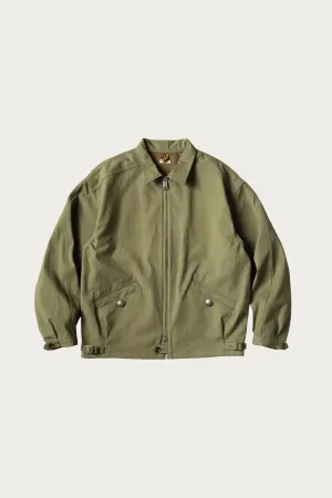Water-Repellent Canvas ZIP-UP KAYAK PAW-PAW Blouson - Khaki