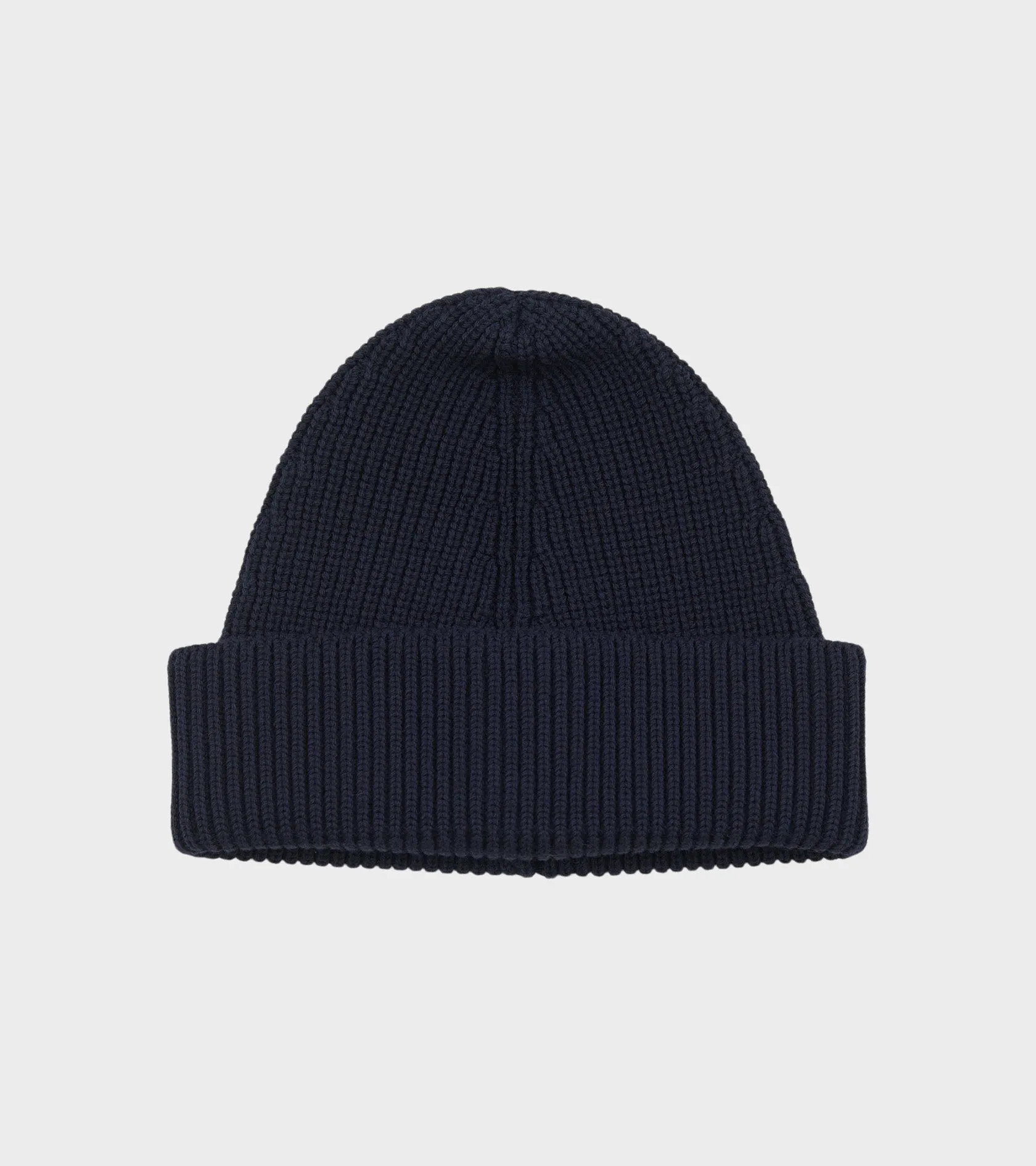 Wool Mix Beanie Navy